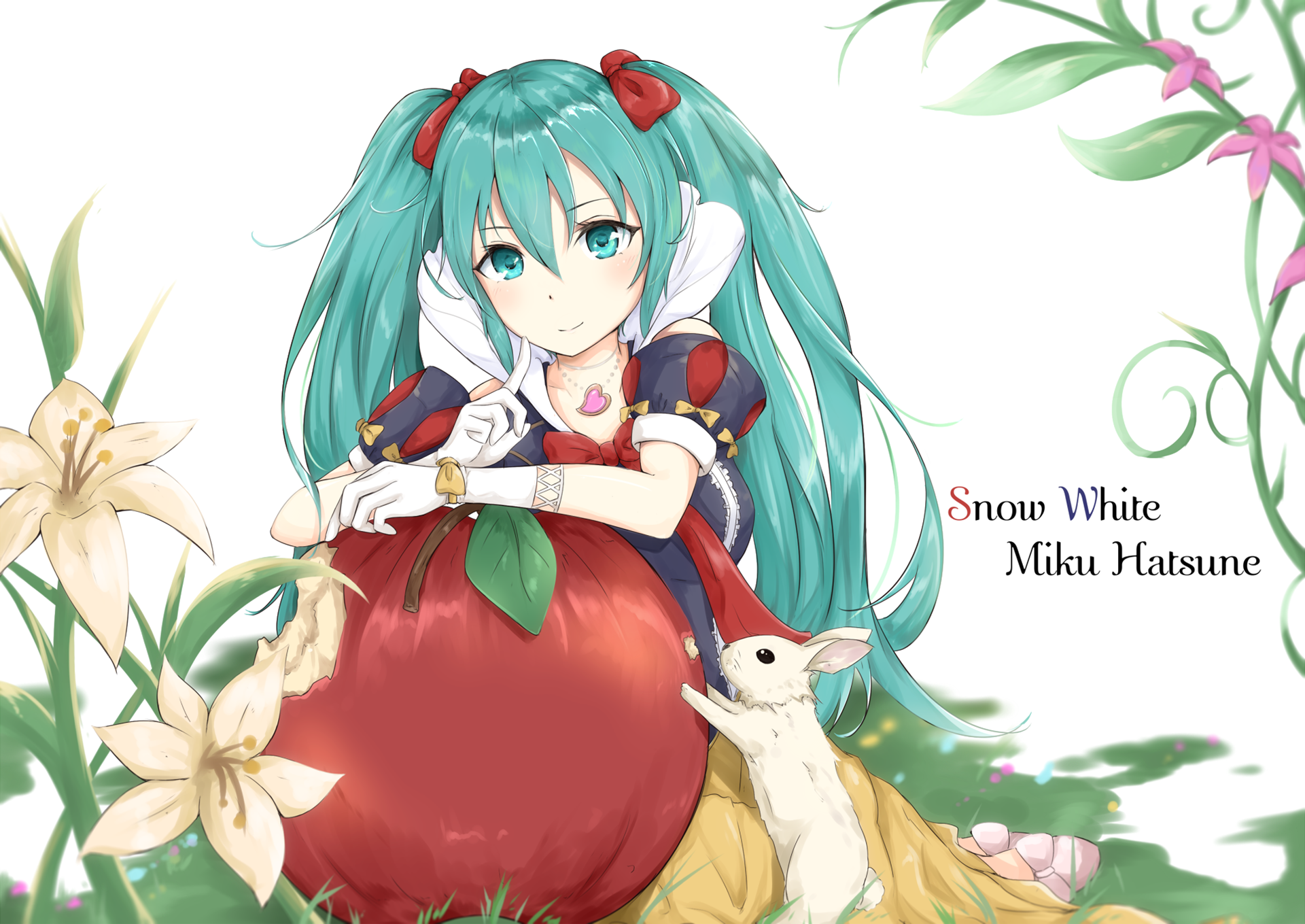 Download Hatsune Miku Anime Vocaloid HD Wallpaper by ほしみやましろ。