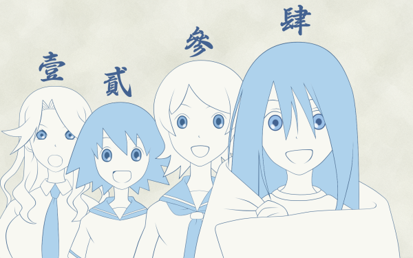 Anime Sayonara, Zetsubou-Sensei Kiri Komori Kaere Kimura Nami Hitou Tarou Sekiutsu HD Wallpaper | Background Image