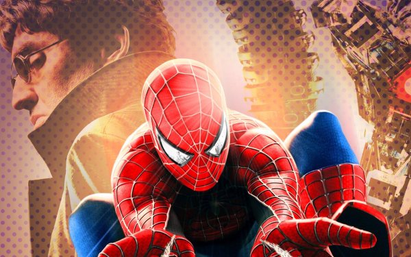 Movie Spider-Man 2 Spider-Man Doctor Octopus Alfred Molina Tobey Maguire HD Wallpaper | Background Image