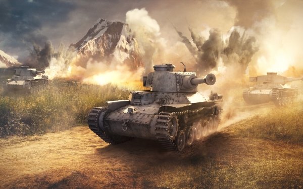 Video Game War Thunder Tank Exploration HD Wallpaper | Background Image