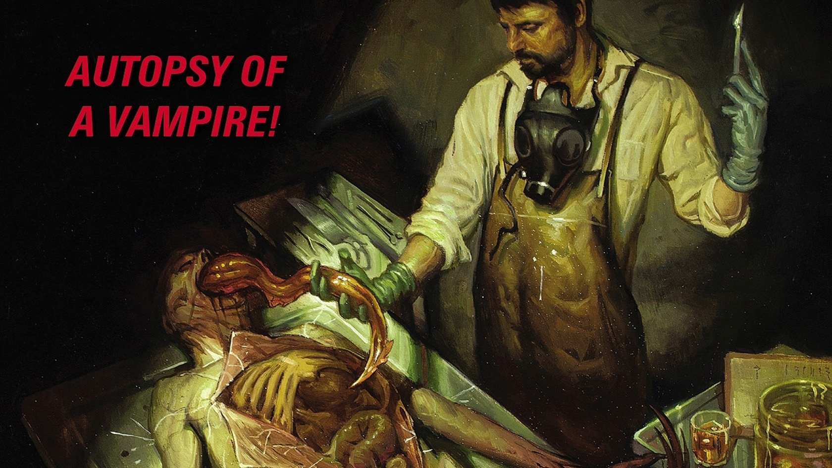 Download Comic The Strain Wallpaper by Mike Huddleston