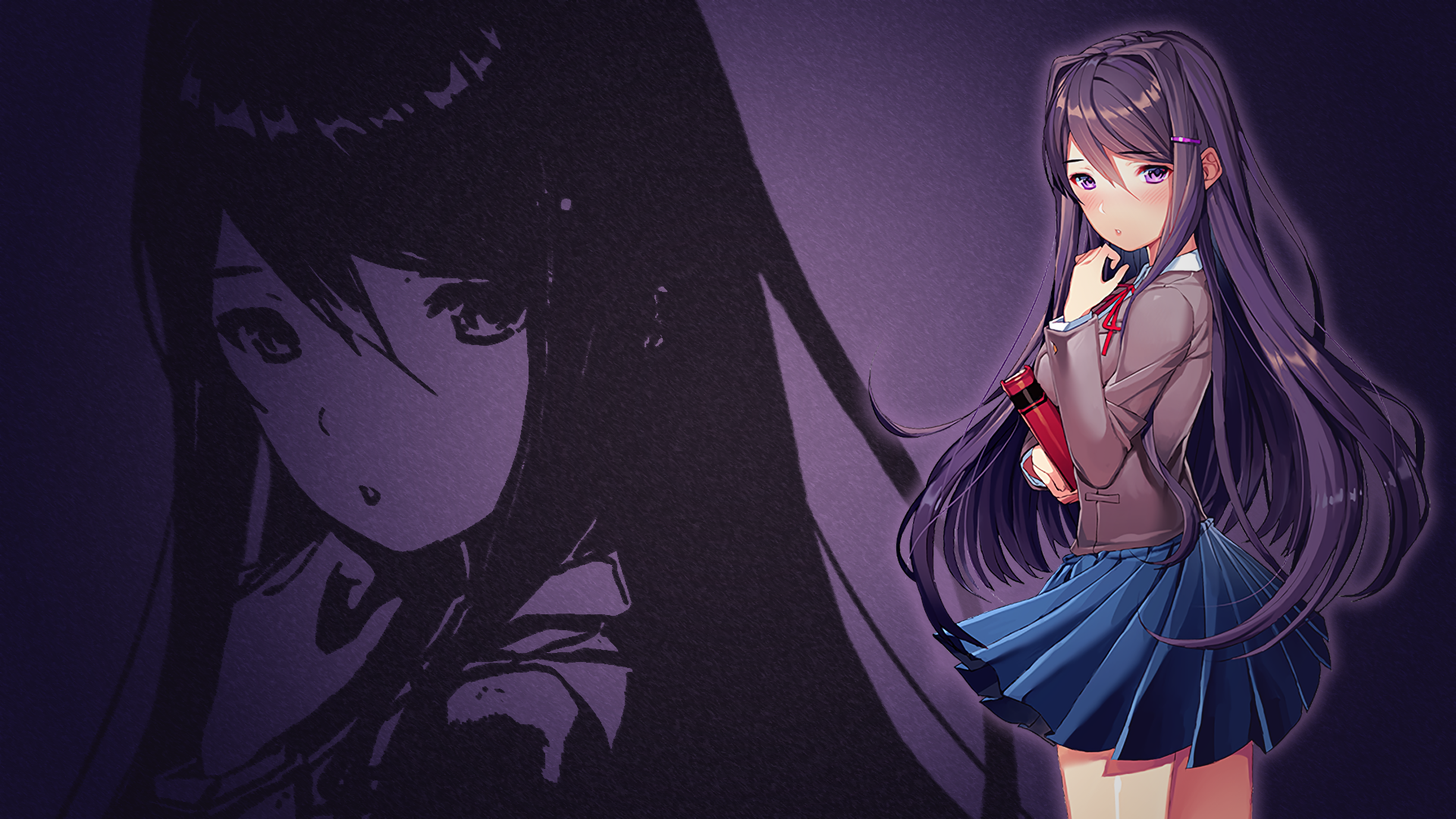 Total 30+ imagen doki doki literature club yuri wallpaper