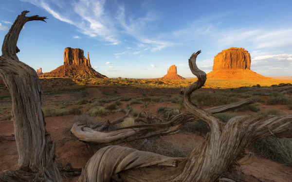 nature sky landscape desert USA monument valley HD Desktop Wallpaper | Background Image