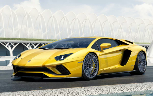  Lamborghini Aventador S 5K Wallpaper