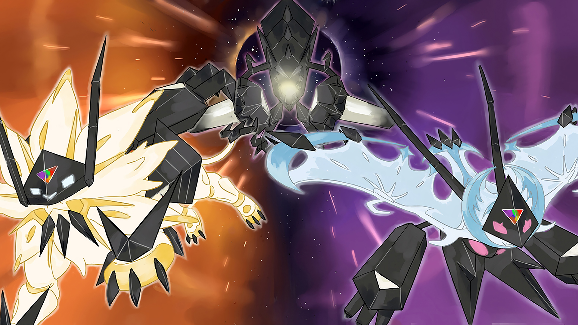 Pokémon Ultra Sun and Ultra Moon Wallpaper by DangerZone2486