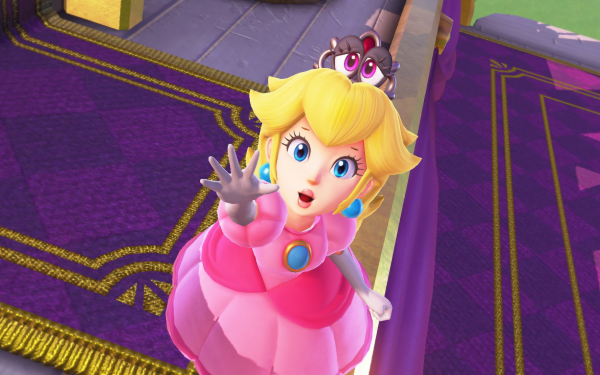 Video Game Super Mario Odyssey Mario Princess Peach Tiara Super Mario Princess HD Wallpaper | Background Image