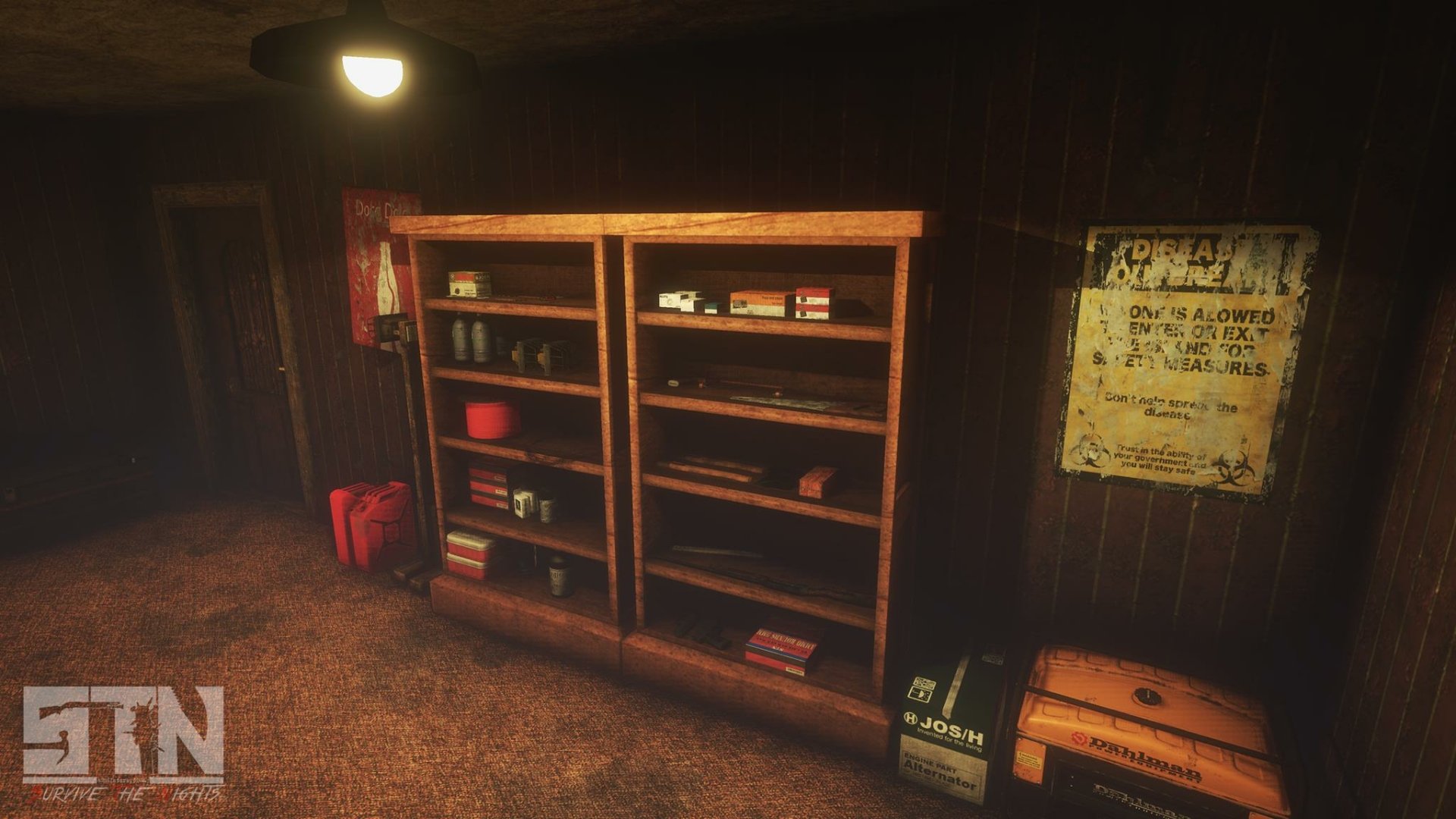 Download Video Game Survive The Nights HD Wallpaper