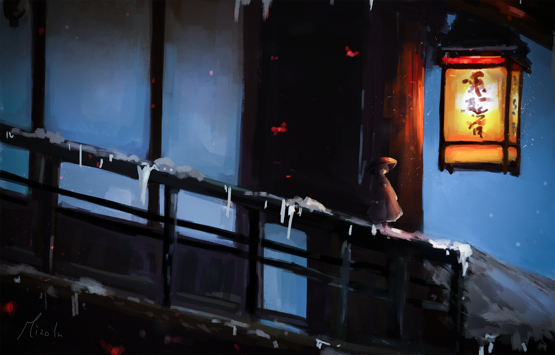 Download Lantern Night Shinmyoumaru Sukuna Anime Touhou Anime Night HD Wallpaper by MizoLu