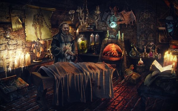 Fantasy Dark Horror HD Wallpaper | Background Image