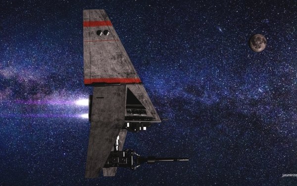 Sci Fi Star Wars 3D T-16 Skyhopper CGI Robot Space HD Wallpaper | Background Image