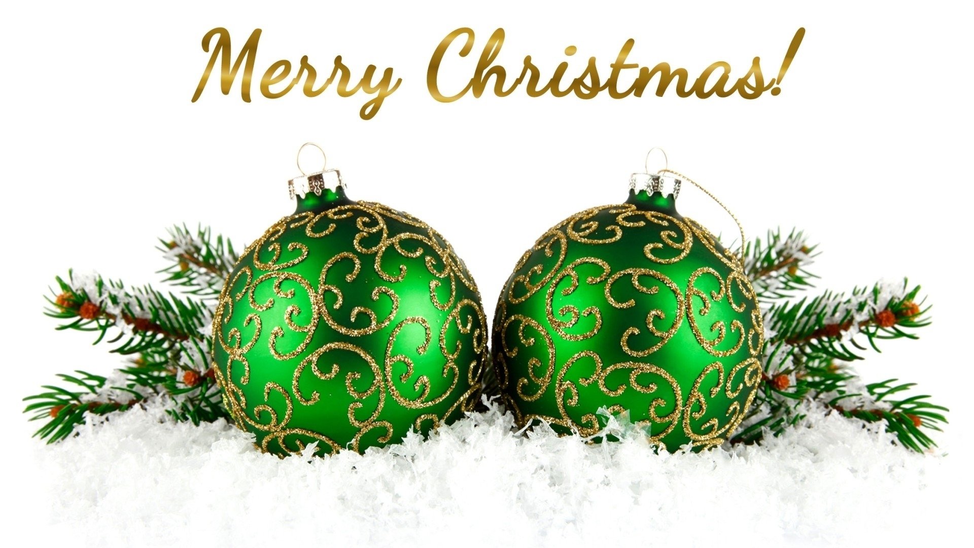 Merry Christmas HD Wallpaper Background Image