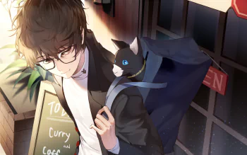Download Morgana (Persona) Akira Kurusu Video Game Persona 5 HD ...