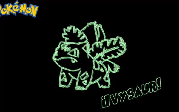  Ivysaur Green Neon