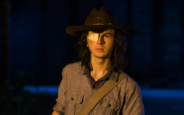 Carl Grimes Chandler Riggs TV Show The Walking Dead HD Desktop Wallpaper | Background Image