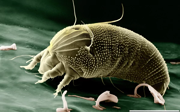  Rust Mite (Aceria anthocoptes) by Eric Erbe