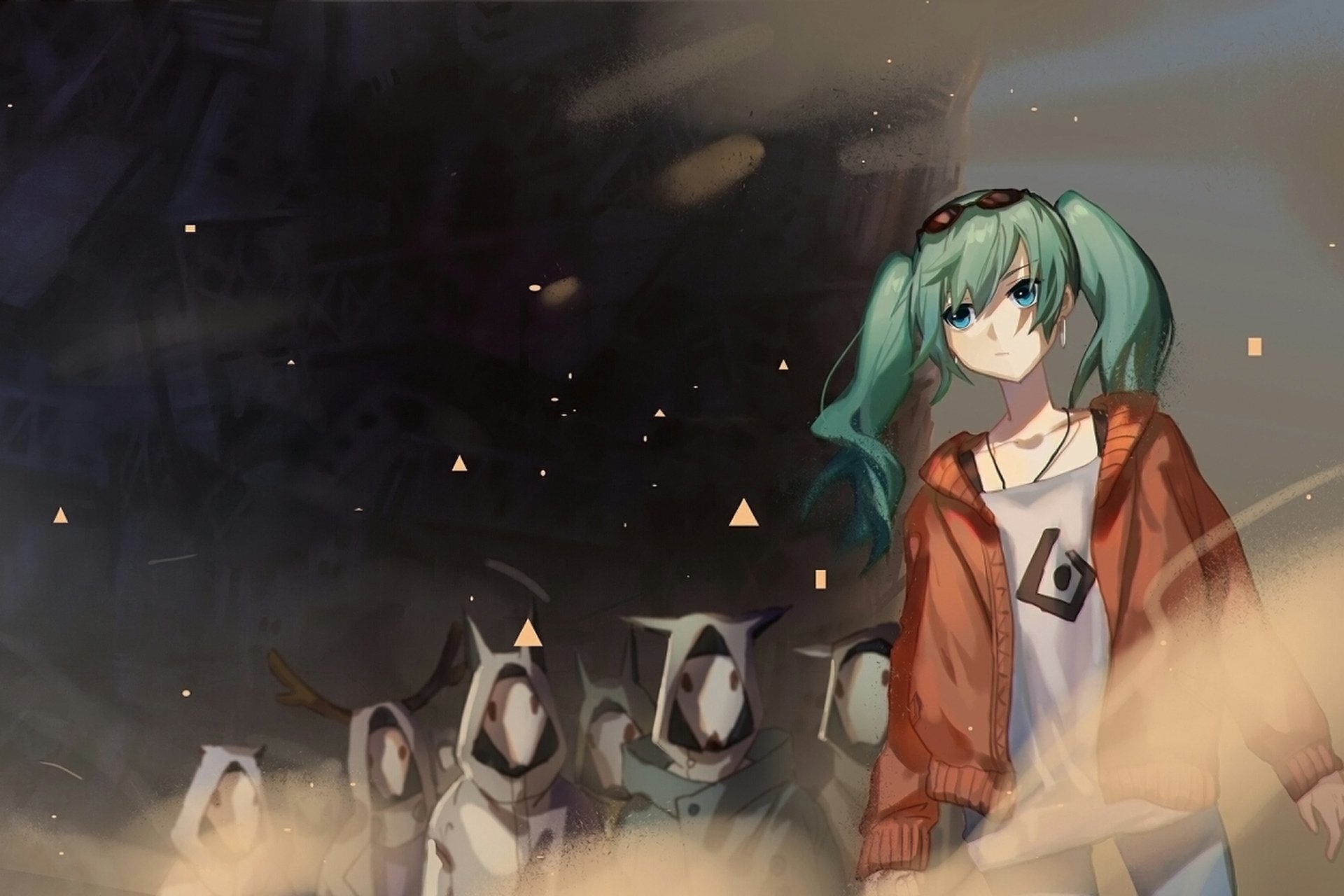 Download Hatsune Miku Anime Vocaloid HD Wallpaper by Tokyoo