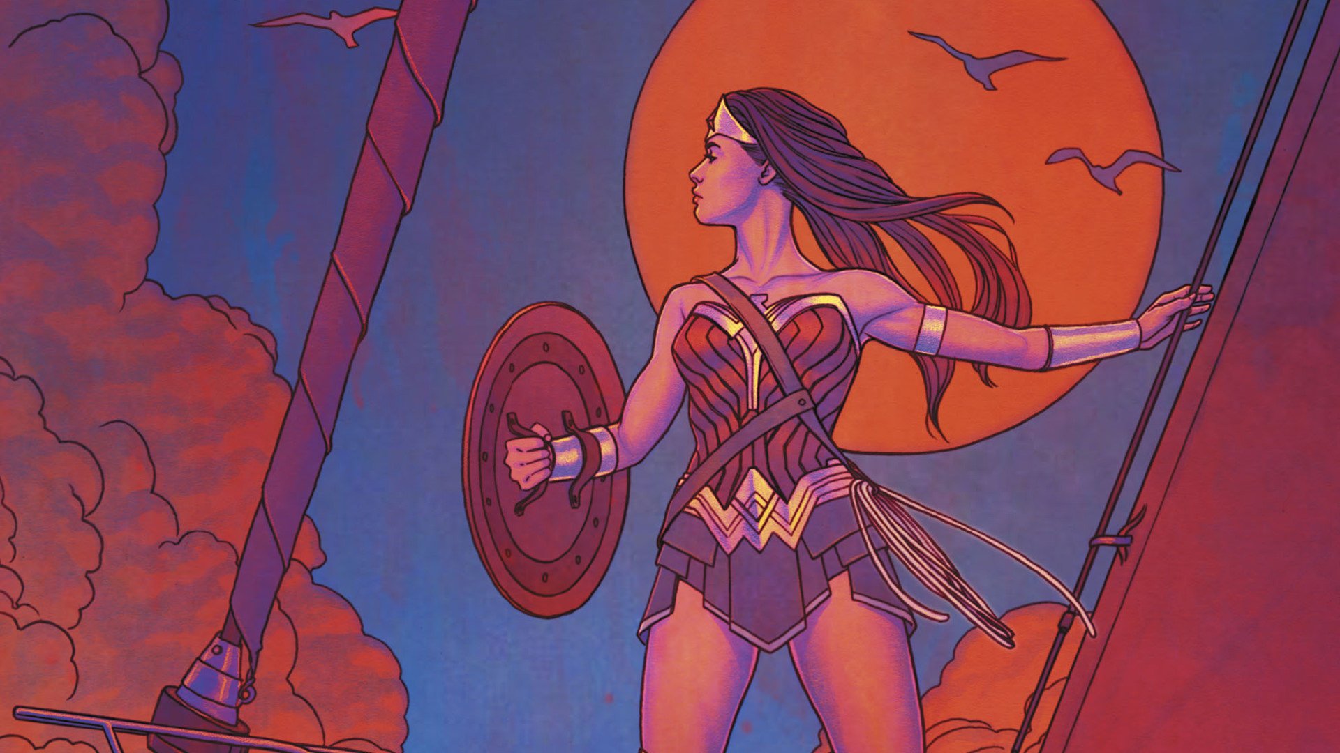 wonder woman glow in the dark