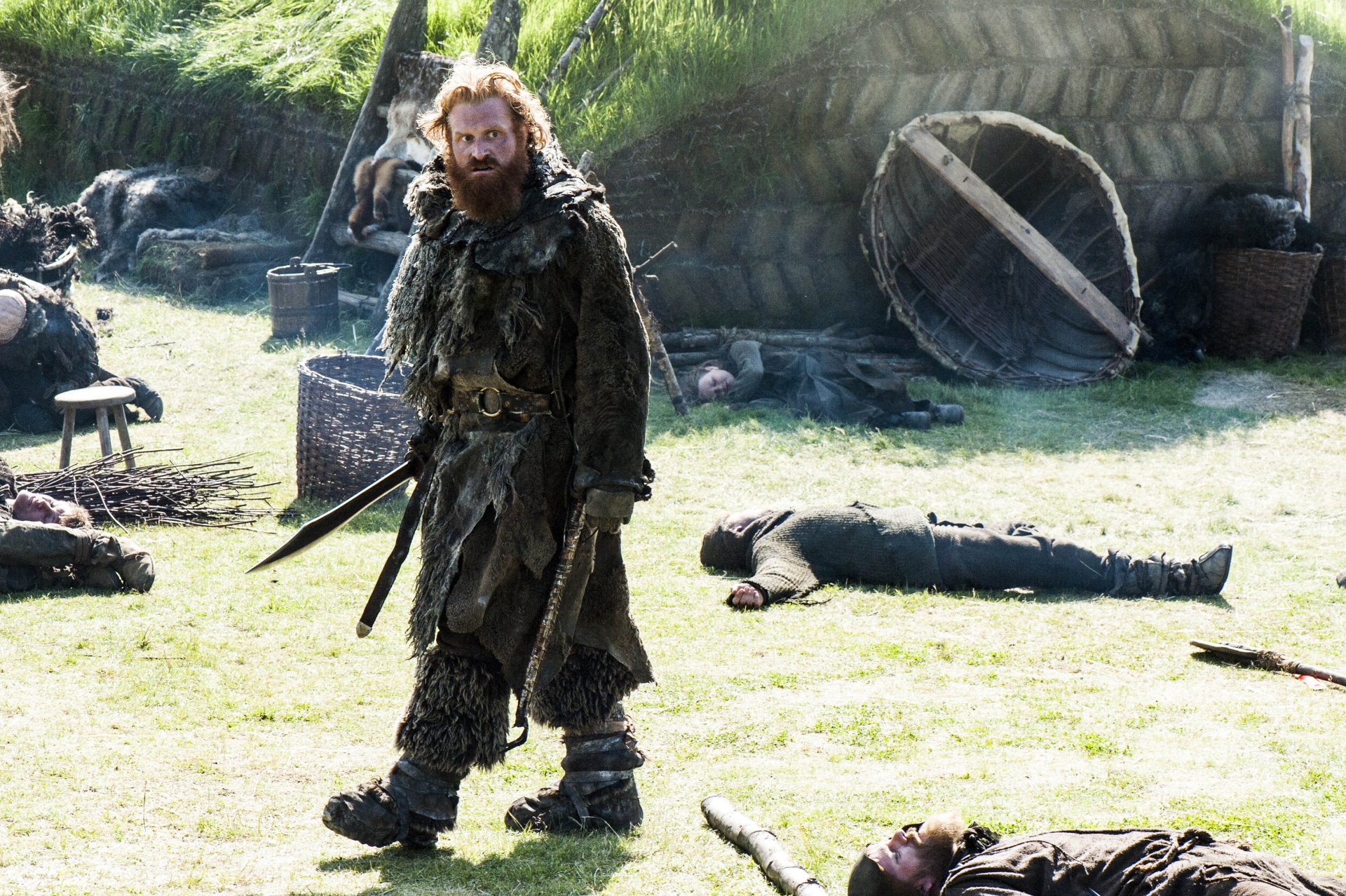 Download Kristofer Hivju Tormund Giantsbane TV Show Game Of Thrones HD Wallpaper