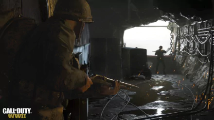 video game Call of Duty: WWII HD Desktop Wallpaper | Background Image