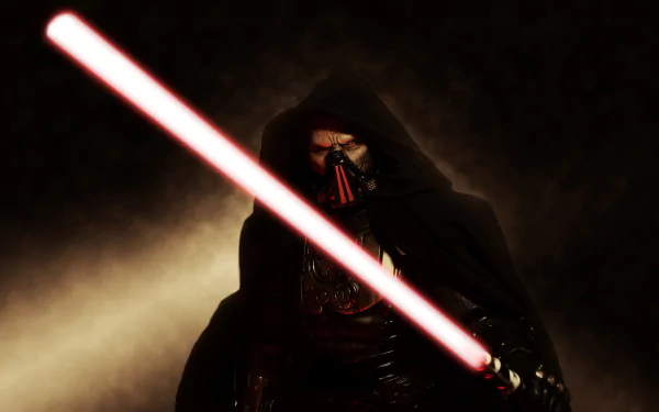 red lightsaber weapon mask hood lightsaber Sith (Star Wars) Darth Malgus Sci Fi Star Wars HD Desktop Wallpaper | Background Image