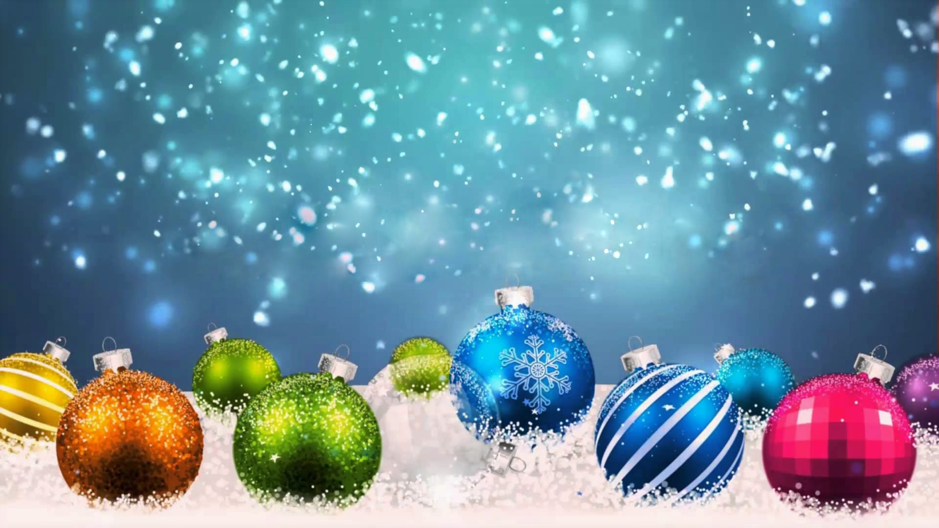 Download Bauble Snow Colorful Christmas Ornaments Holiday Christmas HD ...
