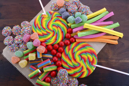 lollipop sweets food candy HD Desktop Wallpaper | Background Image