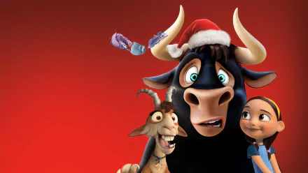 little girl bull goat Ferdinand (Movie) movie Ferdinand HD Desktop Wallpaper | Background Image