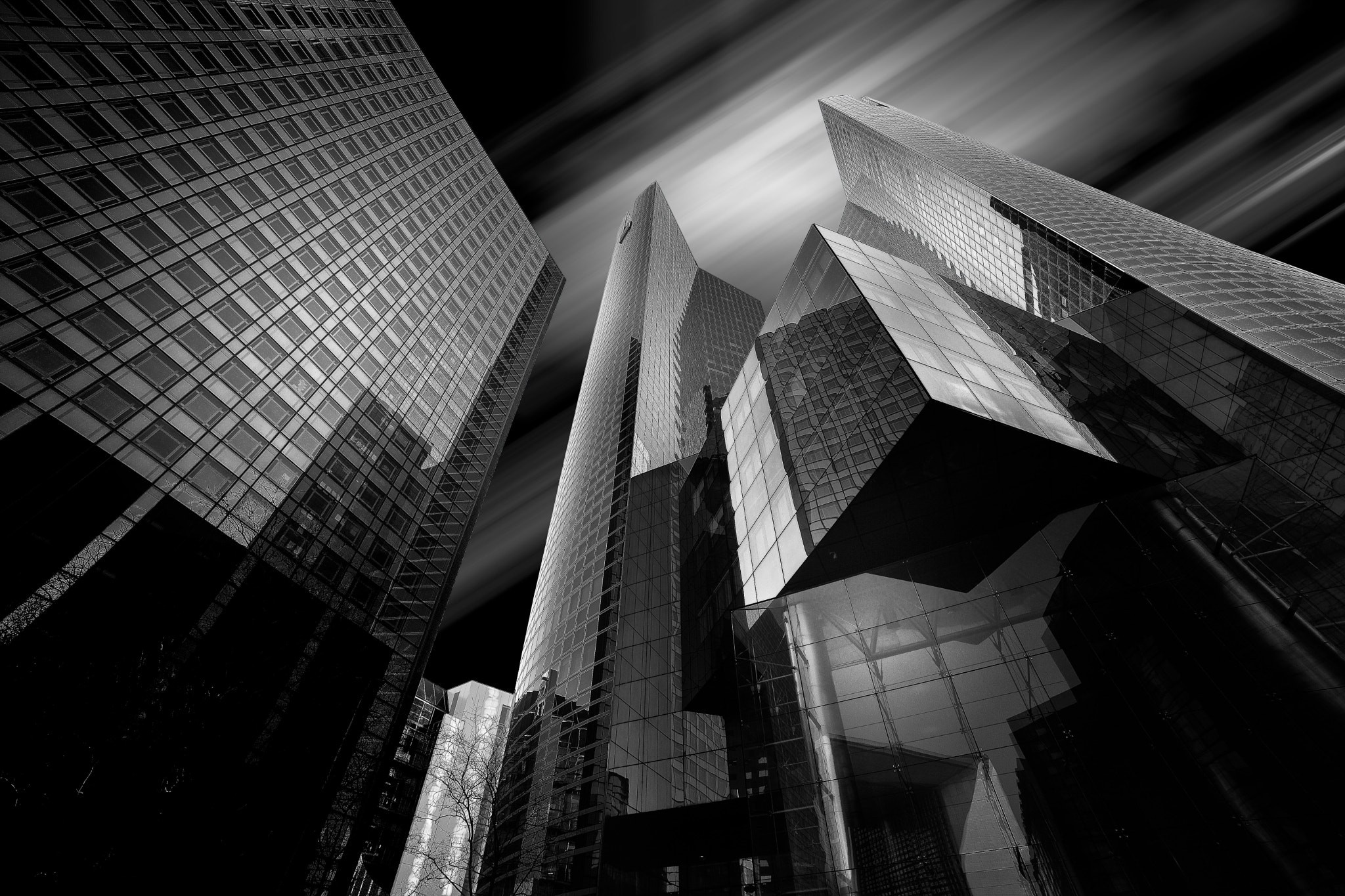 Download Monochrome Building Man Made Architecture HD Wallpaper