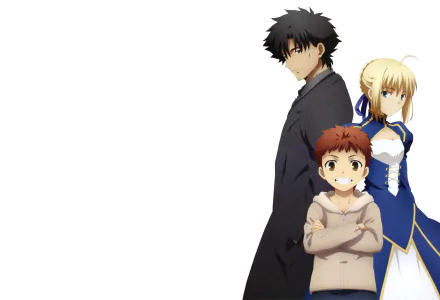 Fate/Stay Night: Unlimited Blade Works Kiritsugu Emiya Saber (Fate Series) Shirou Emiya Anime Fate/Zero HD Desktop Wallpaper | Background Image