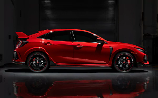 reflection car Honda vehicle Honda Civic Type R HD Desktop Wallpaper | Background Image