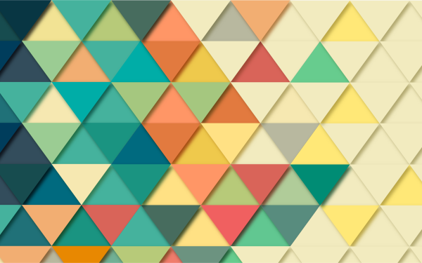 Abstract Geometry Colors Pattern Triangle HD Wallpaper | Background Image
