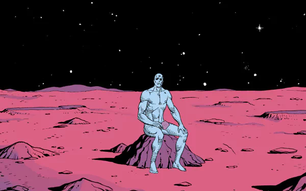 Doctor Manhattan Comic Watchmen HD Desktop Wallpaper | Background Image