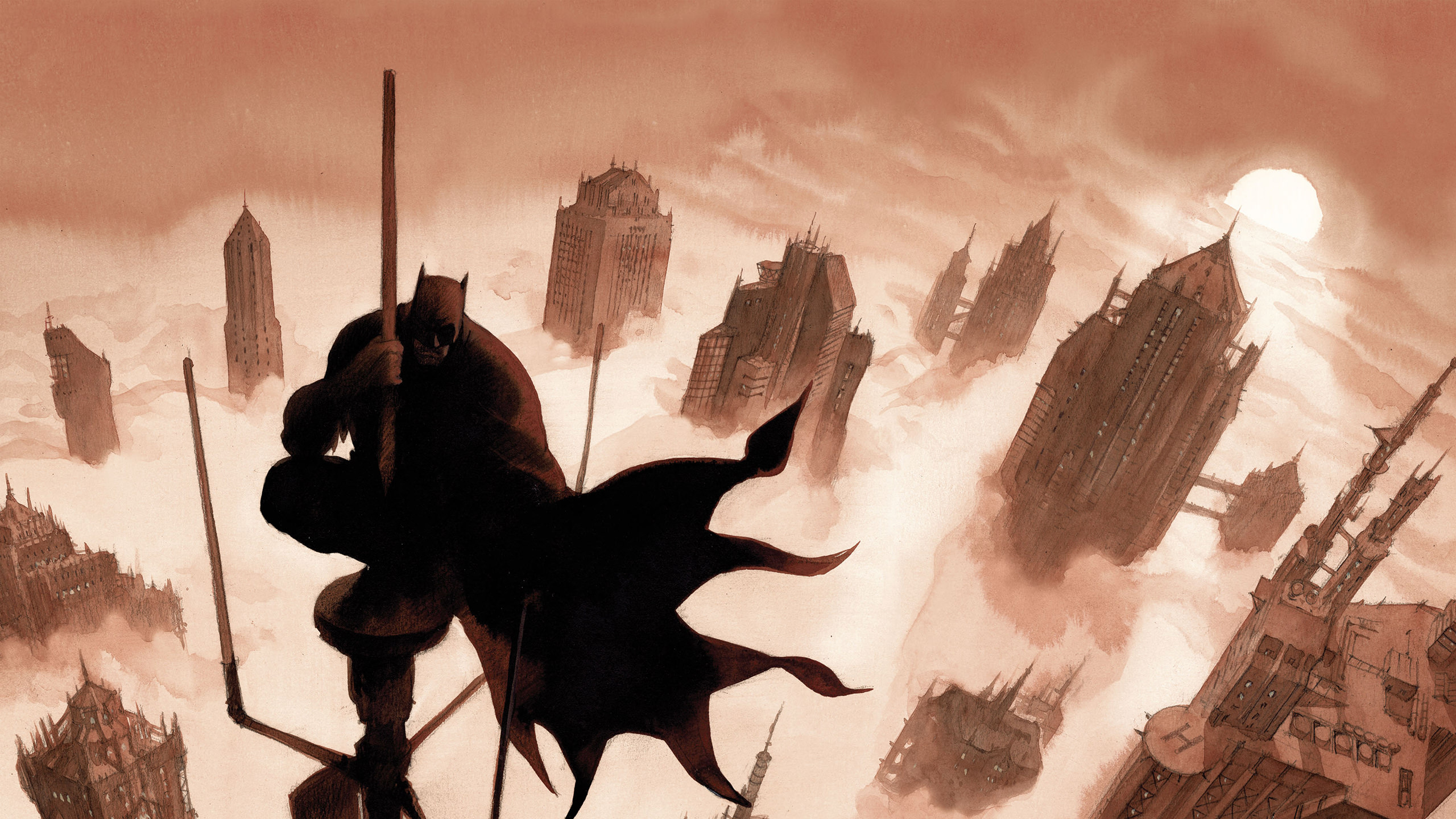 Download Comic Batman HD Wallpaper