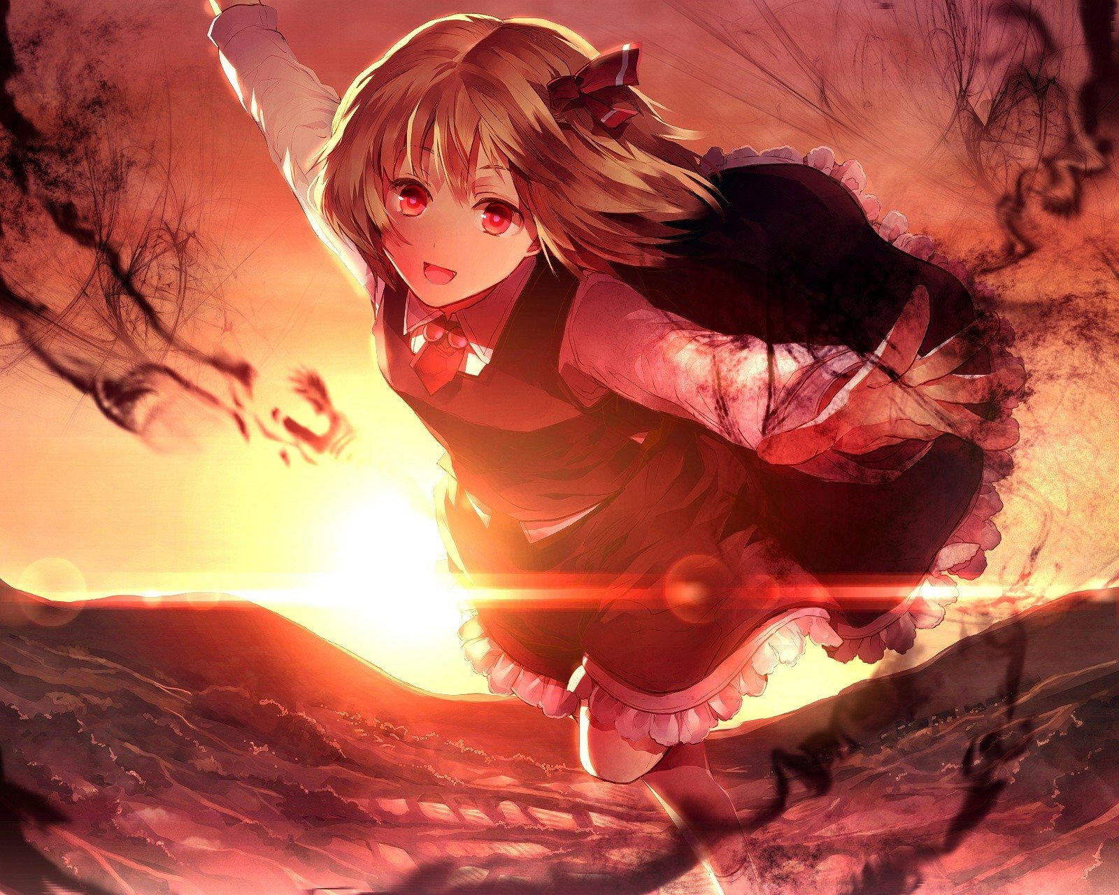 Download Rumia (Touhou) Anime Touhou Wallpaper