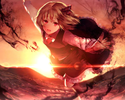 Rumia (Touhou) Anime Touhou HD Desktop Wallpaper | Background Image