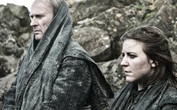 Patrick Malahide Balon Greyjoy Gemma Whelan Yara Greyjoy TV Show Game Of Thrones HD Desktop Wallpaper | Background Image