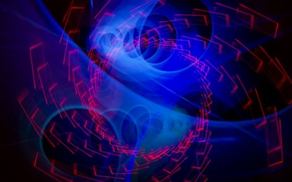 Abstract Swirl Blue HD Wallpaper | Background Image