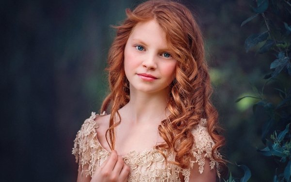 Photography Child Redhead Blue Eyes HD Wallpaper | Background Image