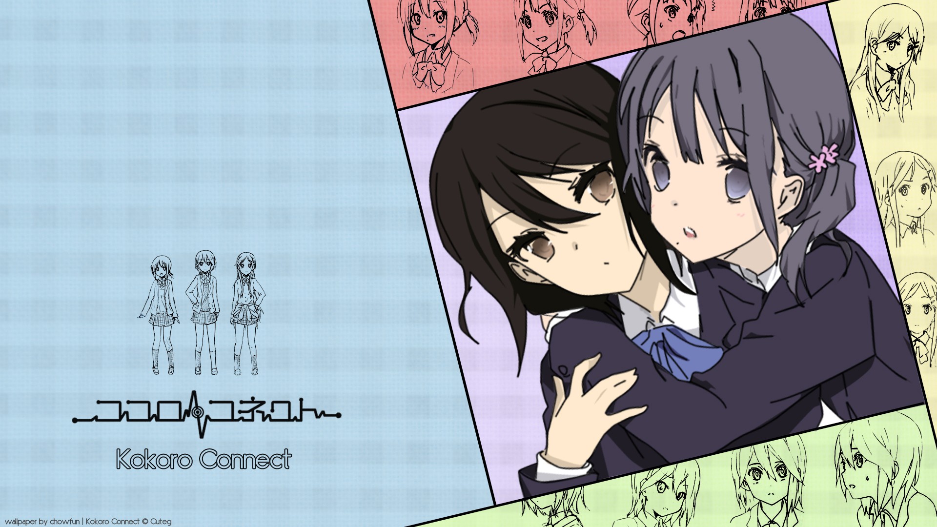 Anime Kokoro Connect HD Wallpaper | Background Image