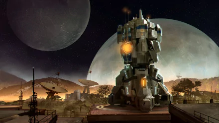  Defense Grid 2 Command Shuttle Artwork