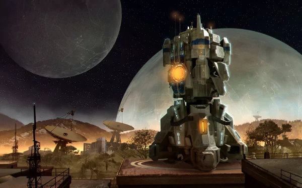  Defense Grid 2 Command Shuttle Artwork