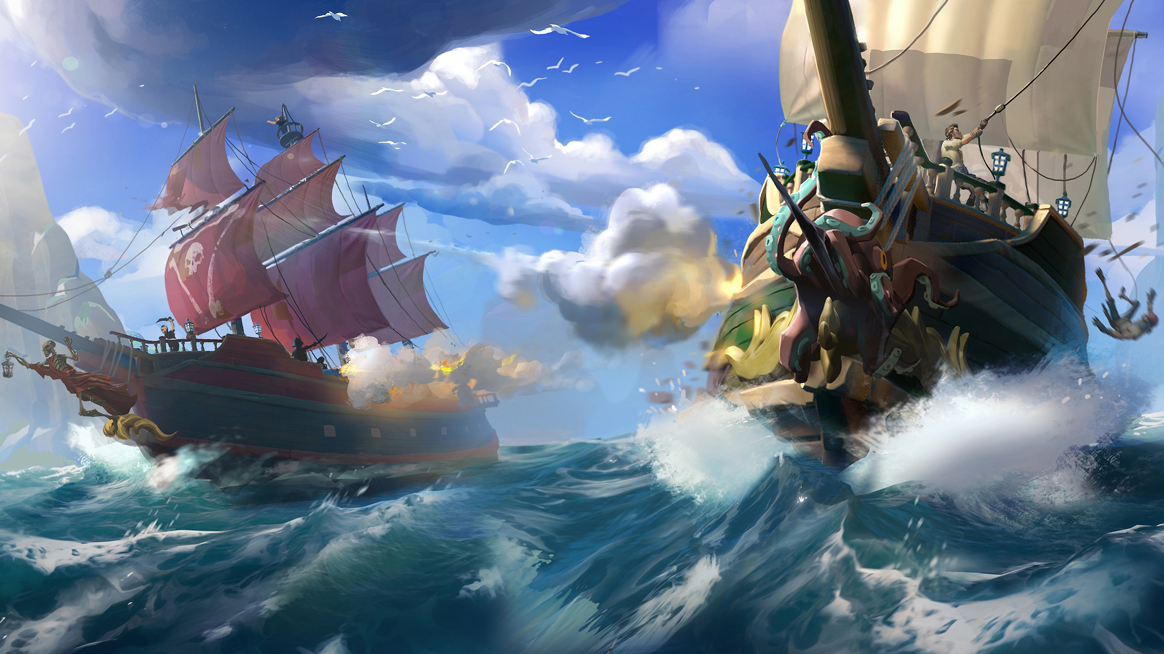 Video Game Sea Of Thieves 4k Ultra HD Wallpaper