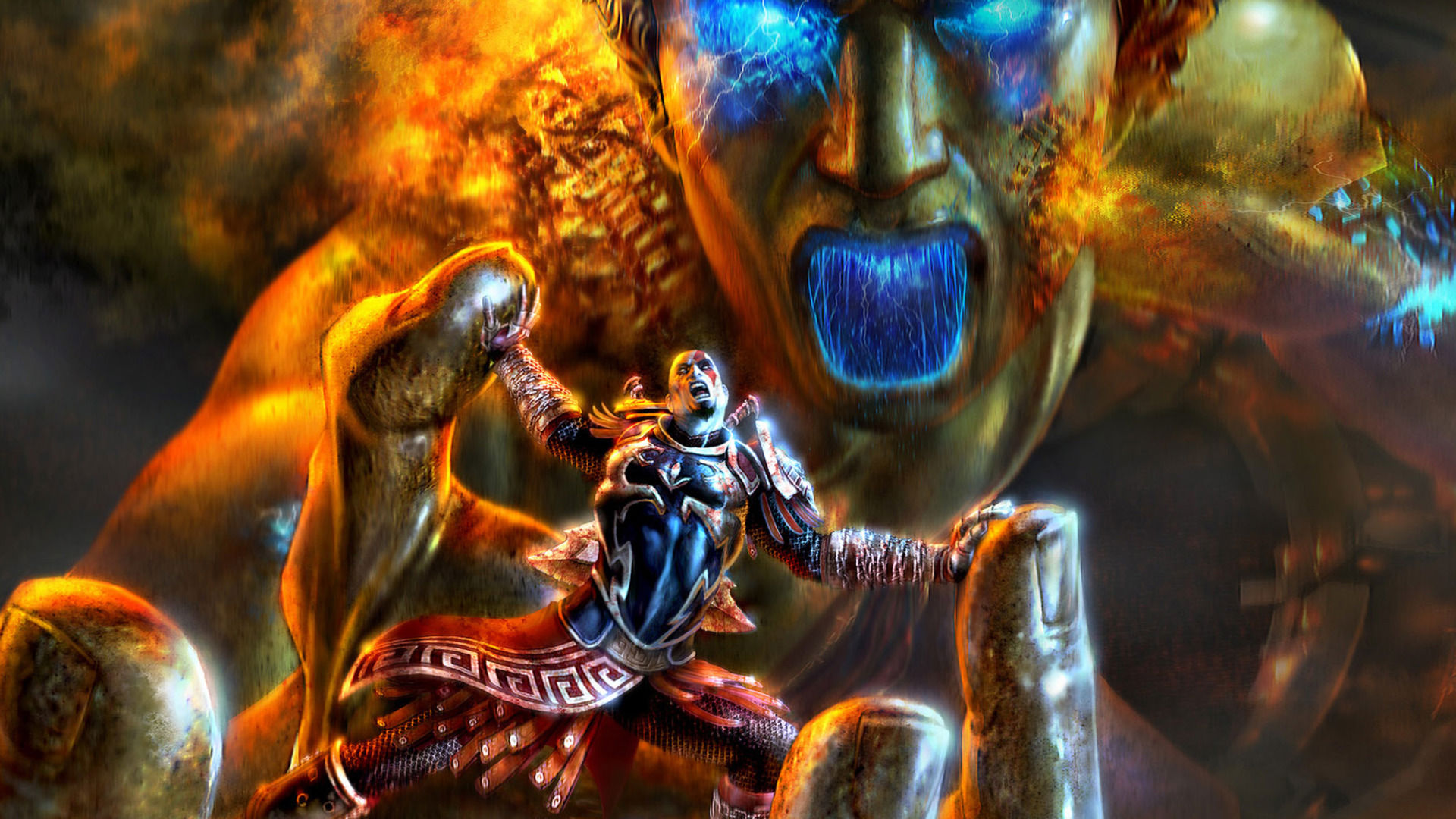 Video Game God Of War II HD Wallpaper