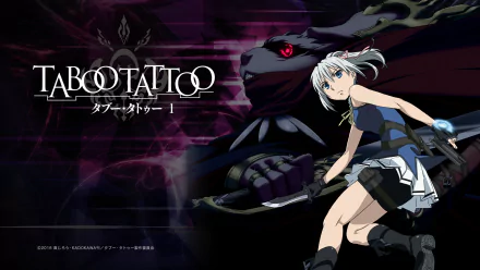 Bluesy Fluesy Anime Taboo Tattoo HD Desktop Wallpaper | Background Image