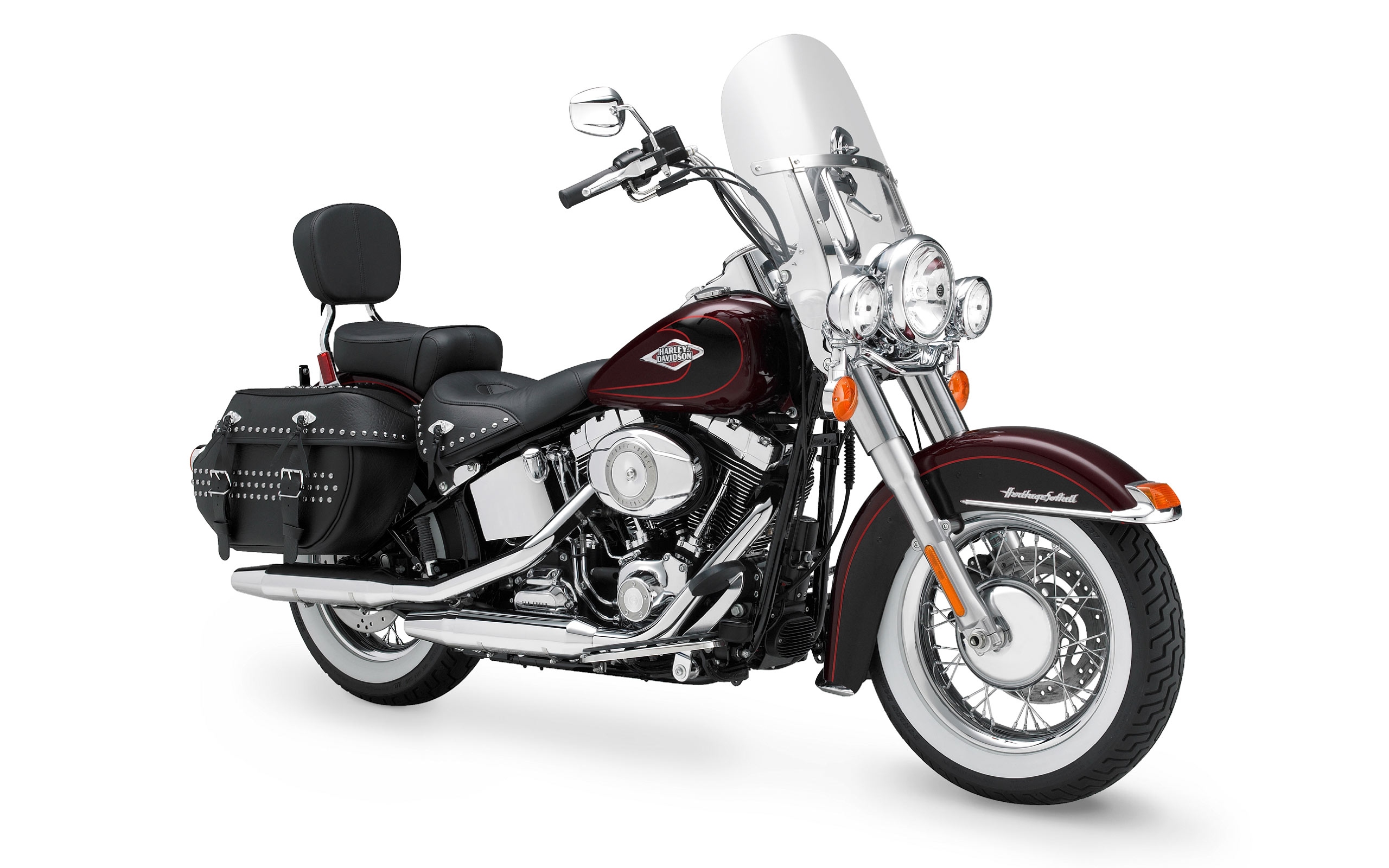 Vehicles Harley-Davidson Heritage Softail HD Wallpaper | Background Image