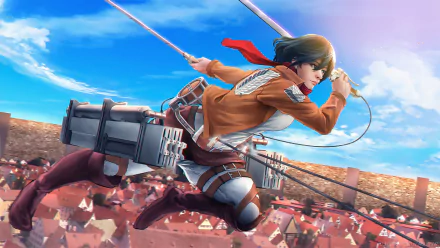 Mikasa Ackerman Anime Attack on Titan HD Desktop Wallpaper | Background Image