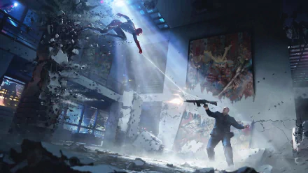 video game Spider-Man (PS4) HD Desktop Wallpaper | Background Image