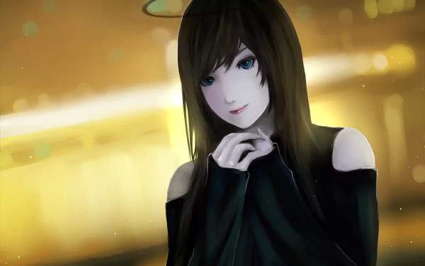 black Anime Original black anime HD Desktop Wallpaper | Background Image