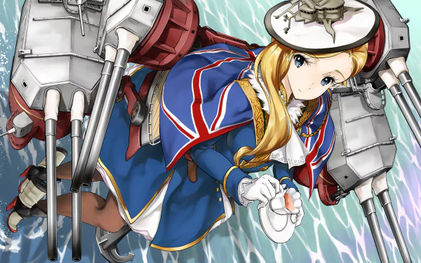 Hood (Azur Lane) Anime Azur Lane HD Desktop Wallpaper | Background Image
