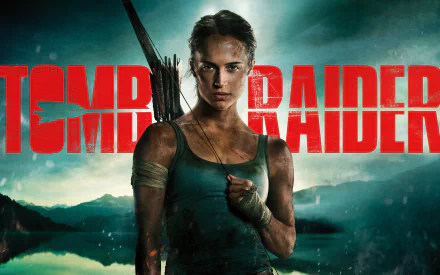 Alicia Vikander Lara Croft movie Tomb Raider (2018) HD Desktop Wallpaper | Background Image